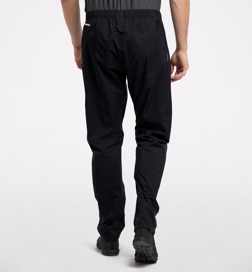 Haglöfs Mens L.I.M Proof Hiking Pants Black New Zealand 13492BETY